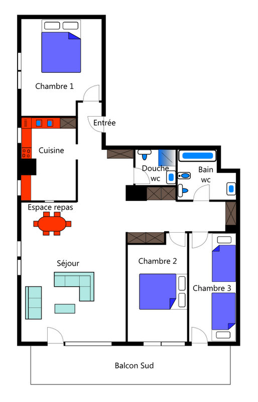 Mondzeu C246 layout